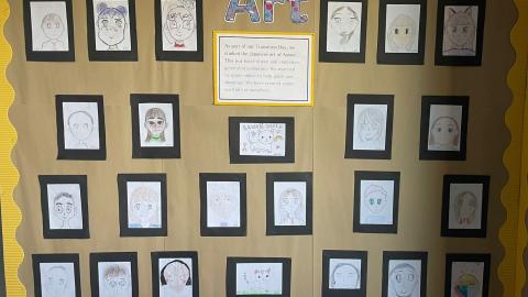 Year 6 Anime Art