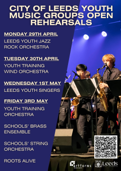 City of Leeds Youth Music Groups open rehearsals