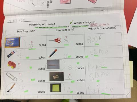 Maths Year 1 Portfolio | Calverley CE Primary School