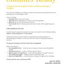 Summer Ready Support Evening 14.07.26