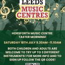 Horsforth Music Centre Taster morning Sat 18.07.26
